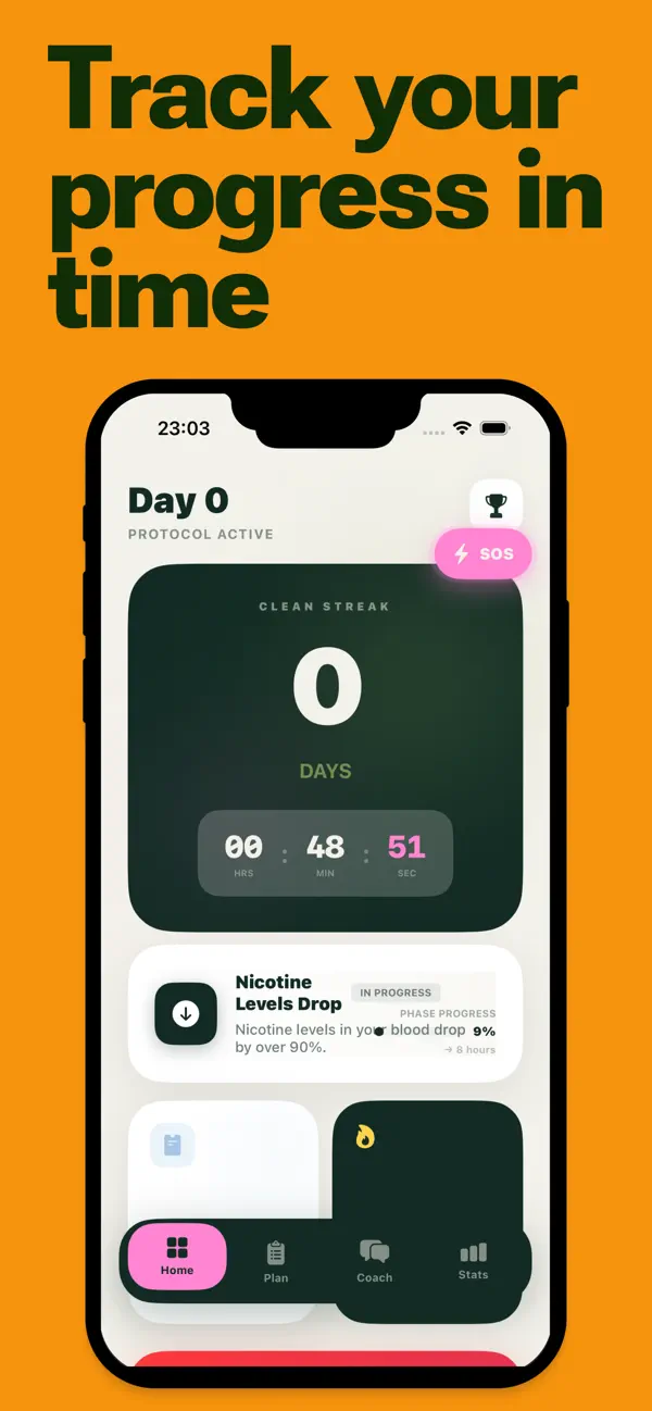 Screenshot #2 pour LastPouch - Quit Nicotine