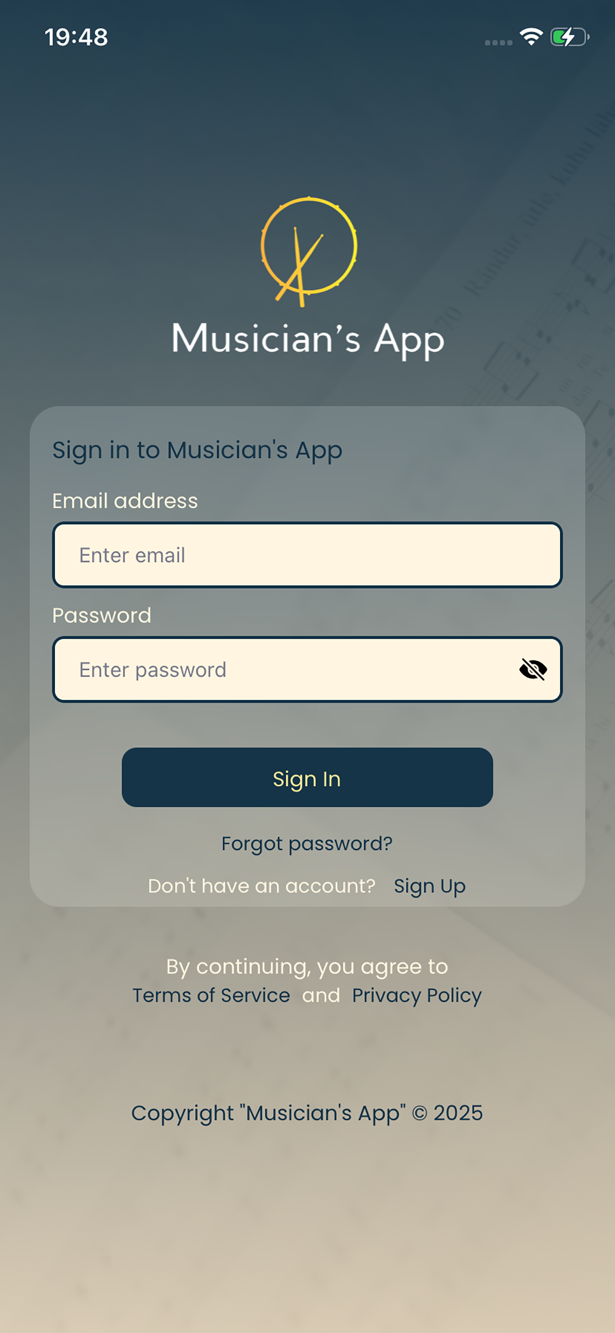Musician's App screenshot 11