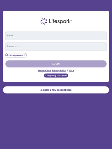 Lifespark Senior Living iPad screenshot