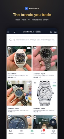 WatchFind.io screenshot