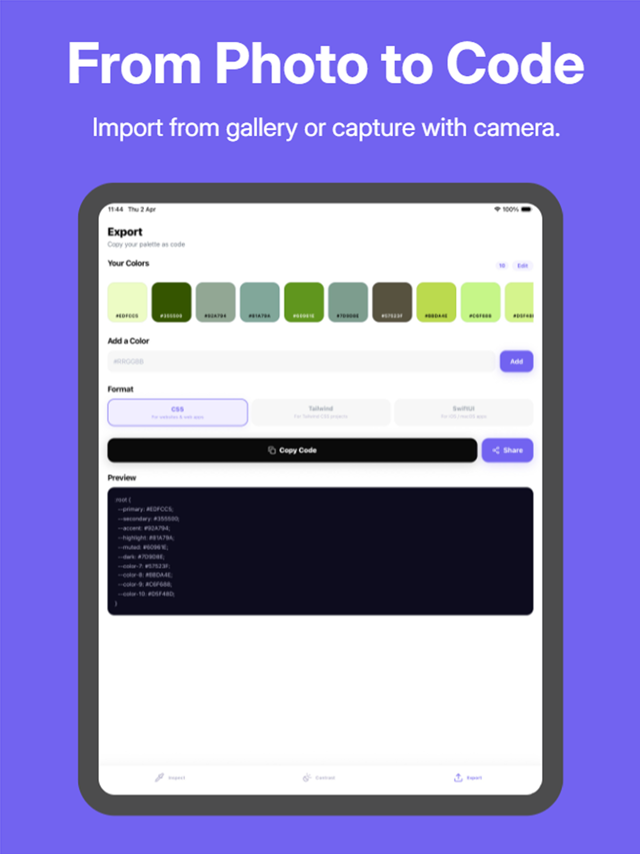 ColorAudit: Color Picker
