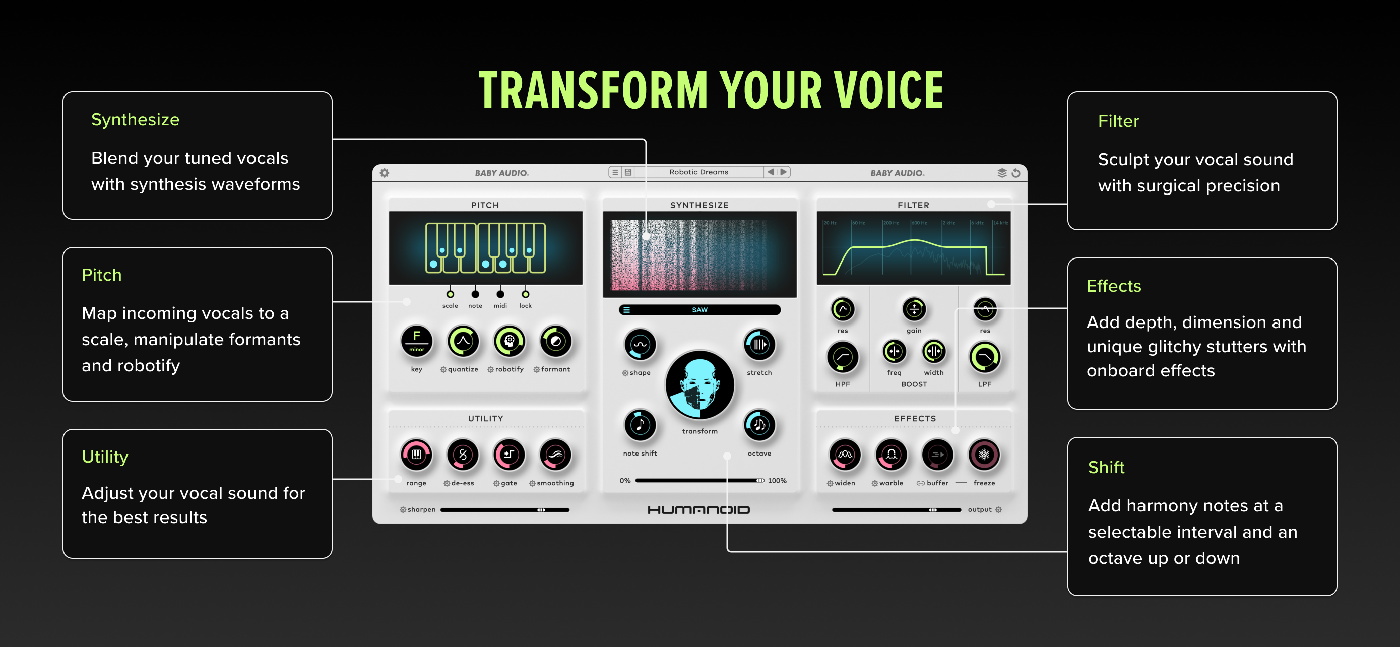 Humanoid - Baby Audio 截图