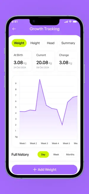 Baby Grow Milestone screenshot 3
