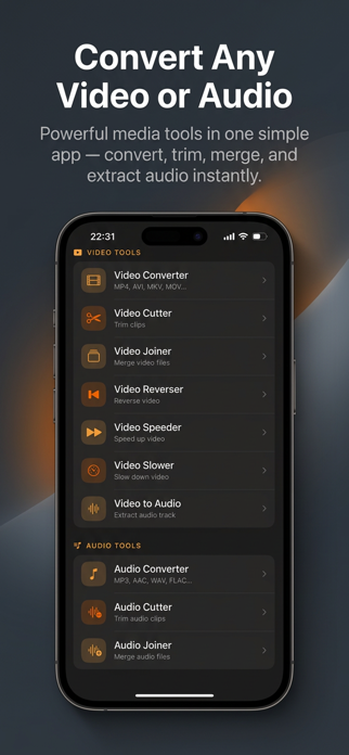 Audio & Video Converter Screenshot 1 of 7
