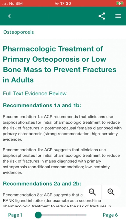 ACP Clinical Guidelines