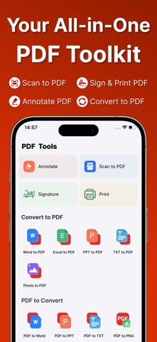 PDF Editor: Sign, Fill & Scan Screenshot 1 of 5