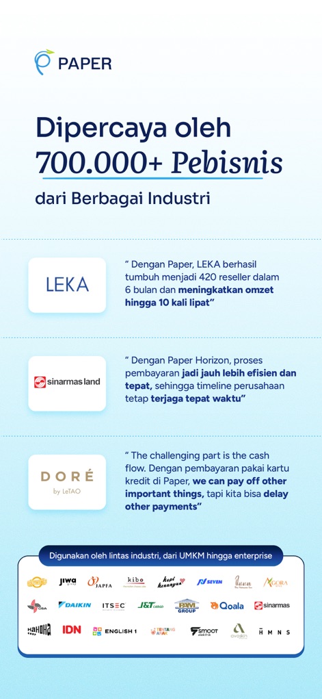 Paper - Invoice & Payments - Business App | MWM