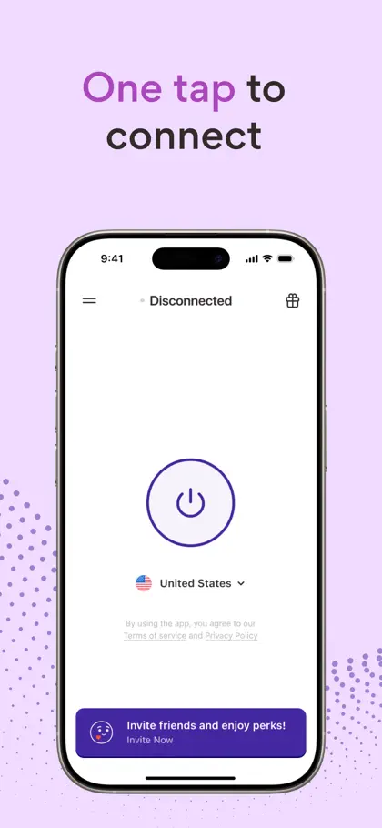 Capture d'écran 3 sur 5 de VPN 360: Fast Total VPN Proxy