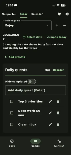D-Quest screenshot 1