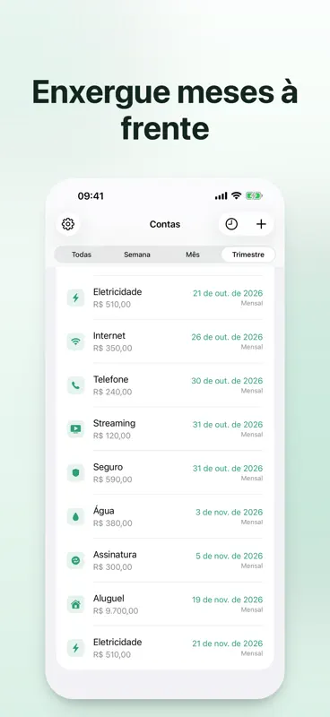Bill Reminder: Contas a Pagar screenshot 5 of 7