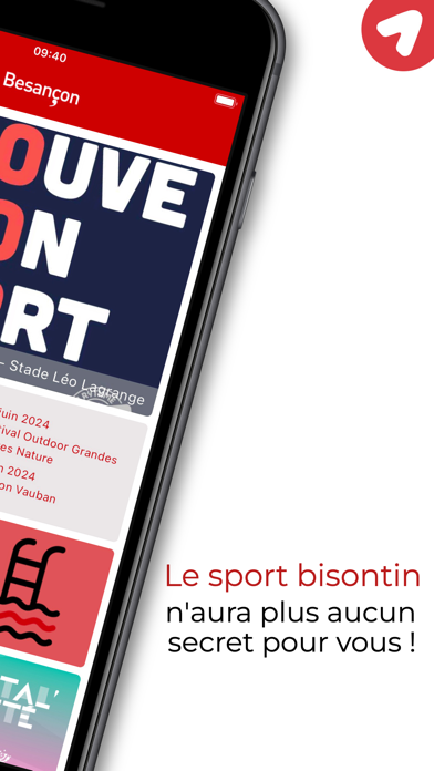 Sport à Besançon Screenshot