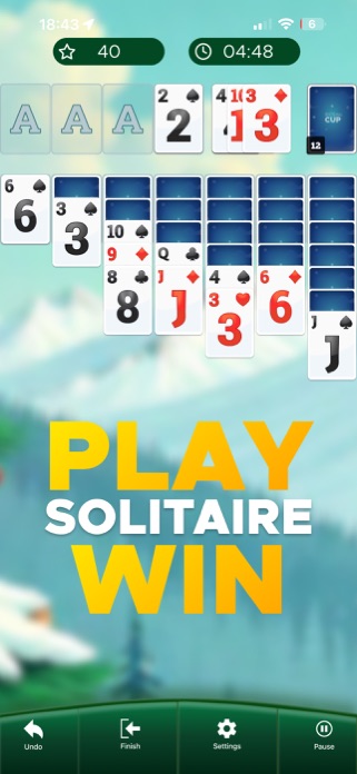 Solitaire Cup: Classic game Screenshot 1 of 3