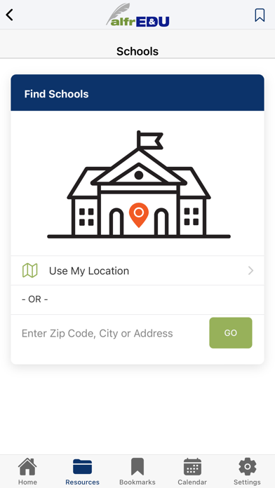 alfrEDU California Screenshot