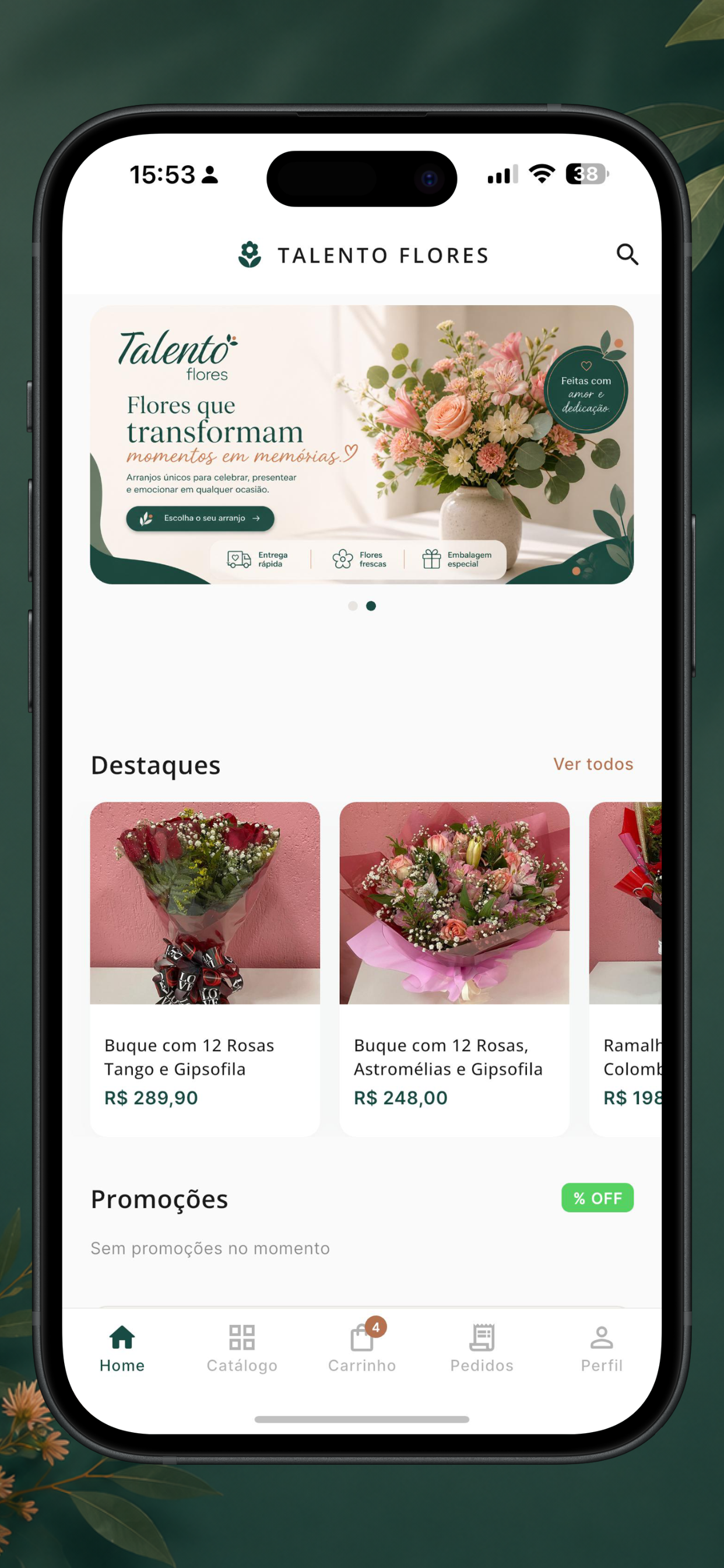 Talento Flores - Floricultura