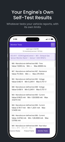OBDAI OBD2 Scanner & ELM327 AI iPhone screenshot