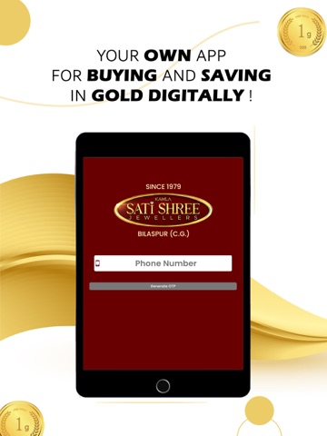 SATI SHREE JEWELLERS AND GEMS iPad screenshot