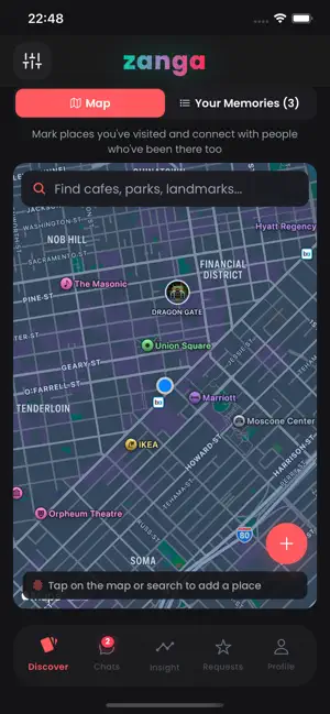 Zanga - AI Social Connect screenshot 1