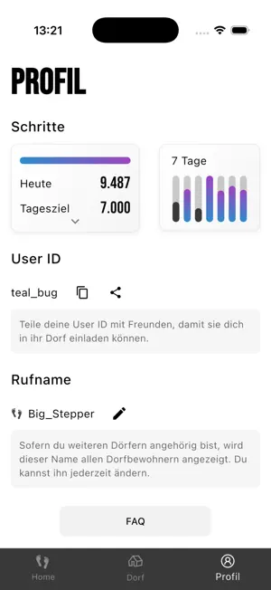 Jagen & Sammeln: Schrittzähler screenshot 4