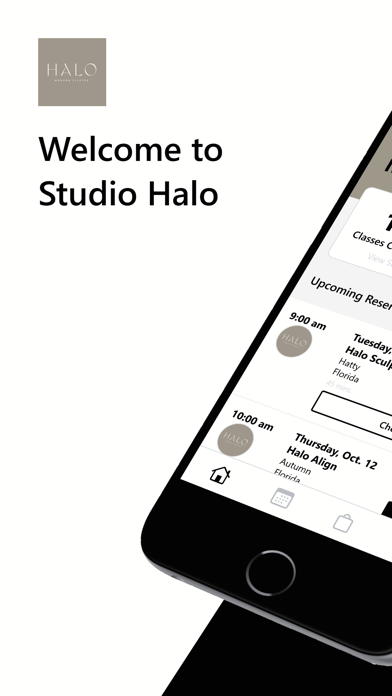 Studio Halo iPhone screenshot 1 - Health & Fitness app