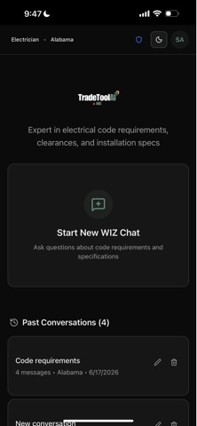 TradeTool AI iPhone screenshot