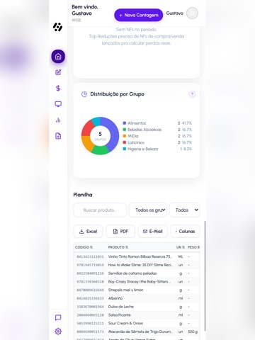 mise app iPad screenshot
