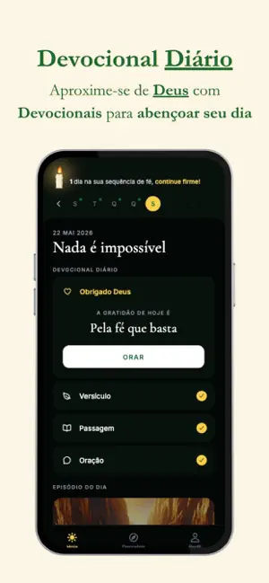 Creia | Devocional Diário iPhone screenshot 2