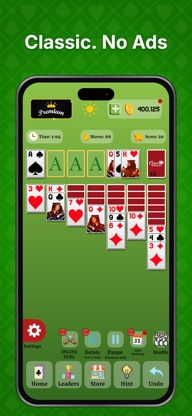 Classic Solitaire - No Ads screenshot 1