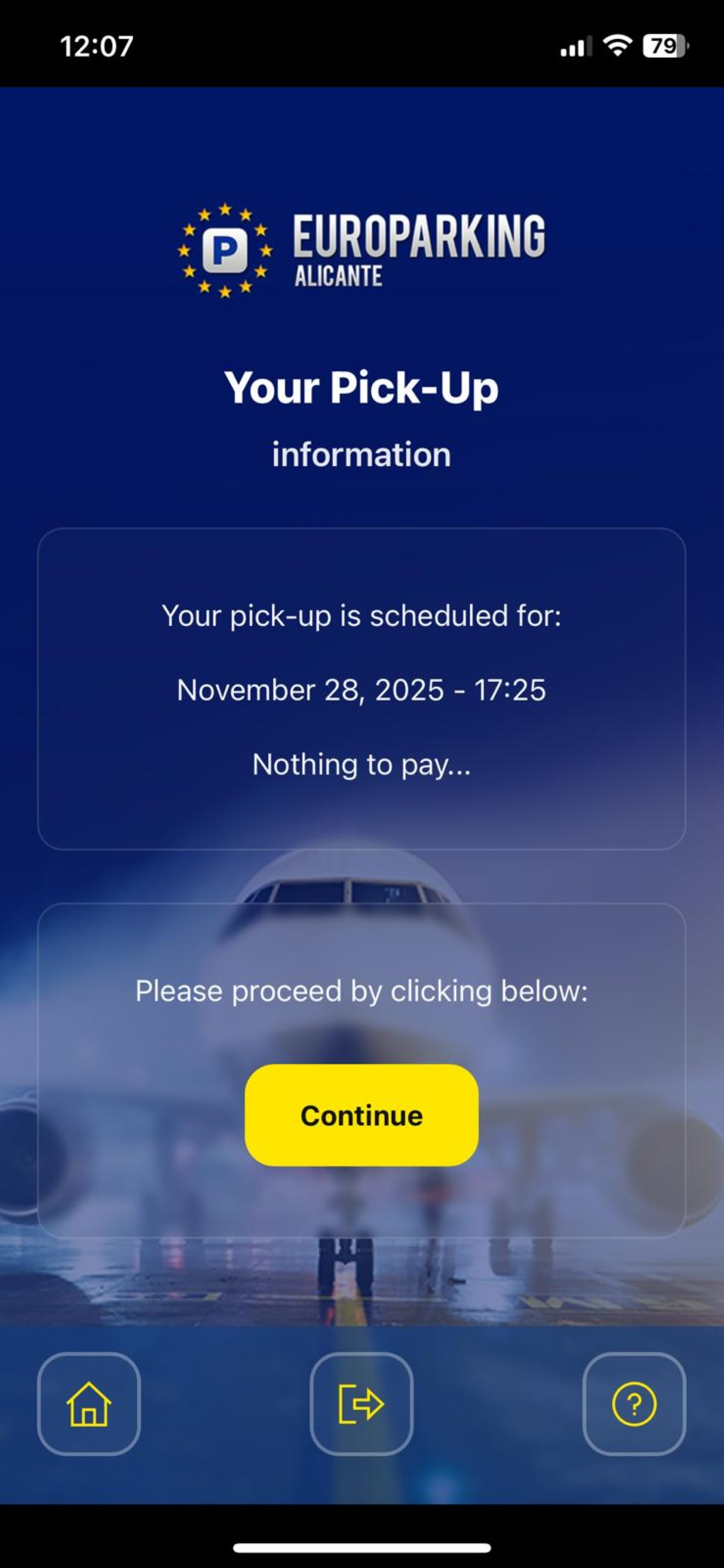 Europarking Alicante User App