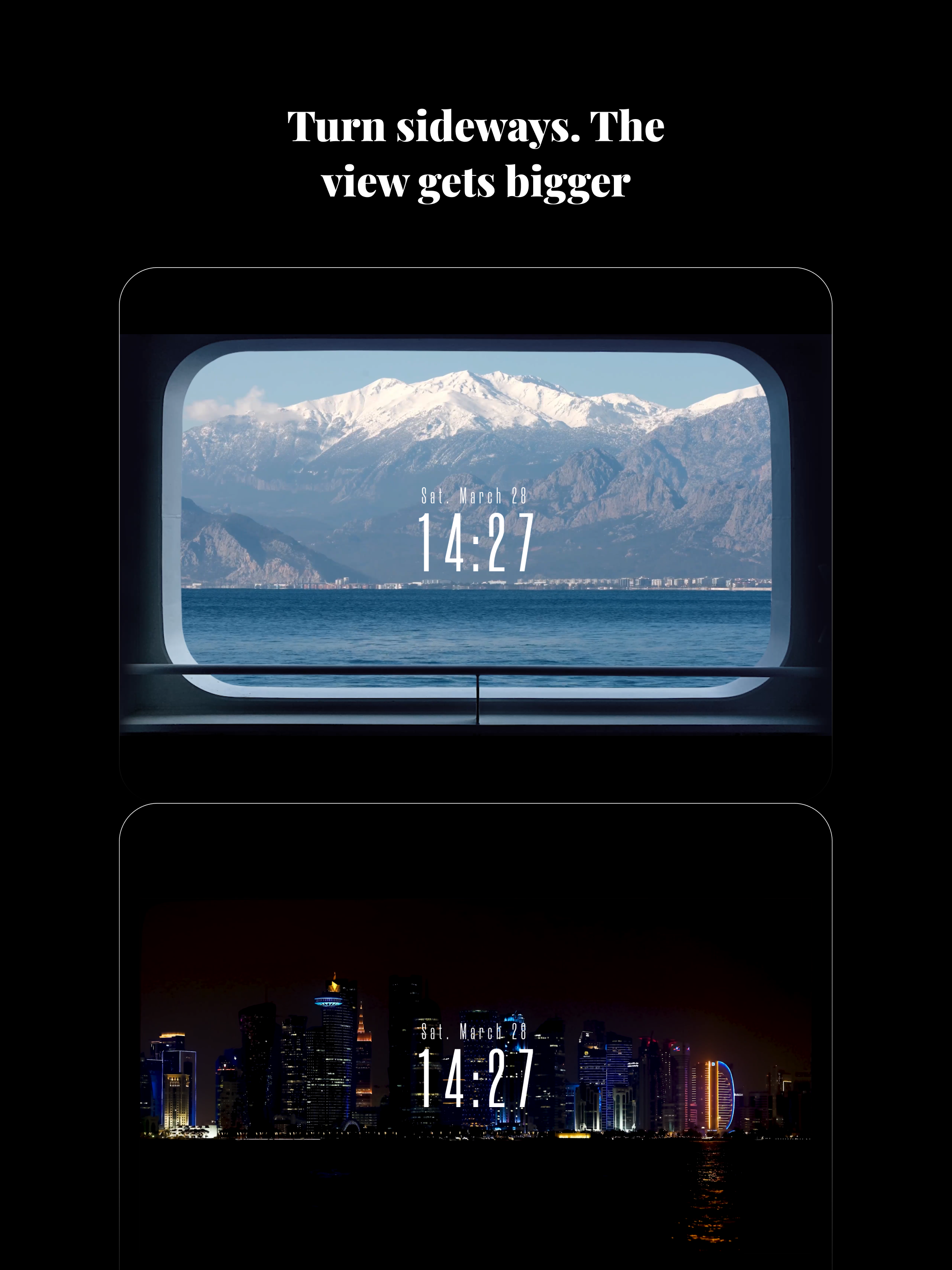 Windowed-Scenery & Focus Timer