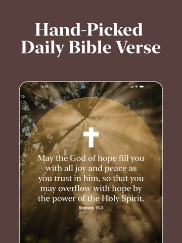 Christian: Daily Bible Verses iPad screenshot