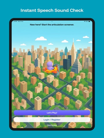 SpeechLP: Speech Therapy Games iPad screenshot