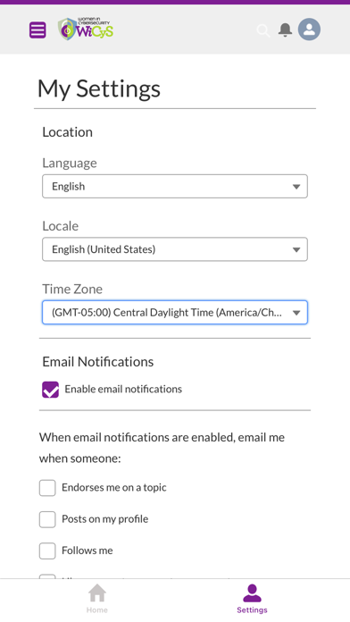 App screenshot