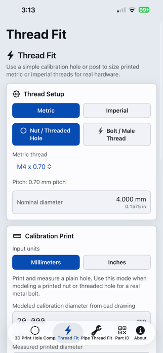 3D Printer Toolkit Screenshot 3 of 10