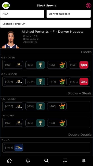 Stock Sports Screenshot