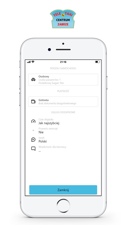 Tele Taxi Centrum Zabrze screenshot-3