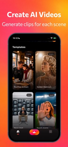 AI MV - AI Music Video Maker iPhone screenshot