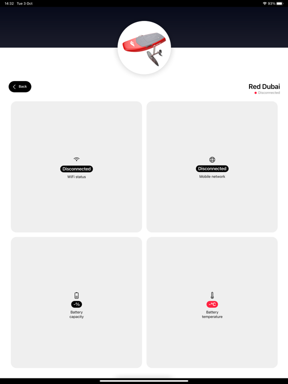 SiFly eFoils iPad screenshot 3 - Sports app