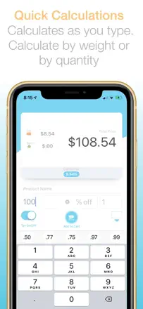 Total Plus:Shopping Calculatorのスクリーンショット（2/5）