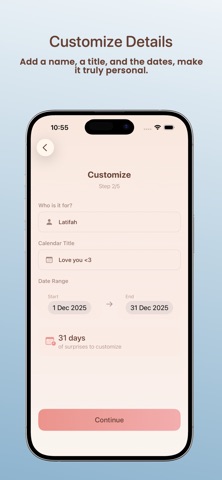 HIBI - Calendar screenshot