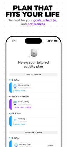 Moova: Movement Break Reminder Screenshot 9 of 10