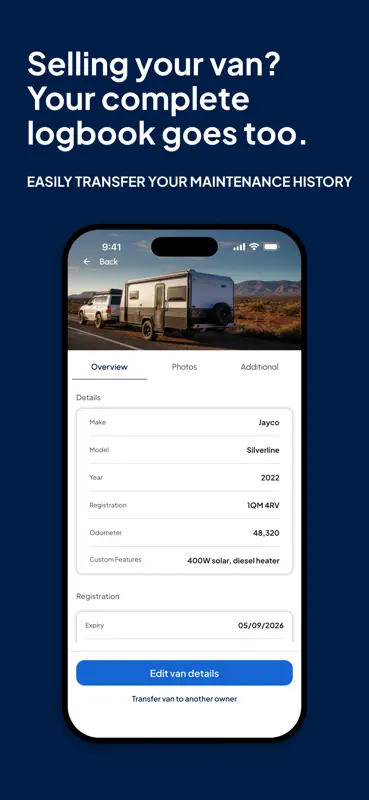 MyVan: Caravan & RV Logbook screenshot 4 of 7