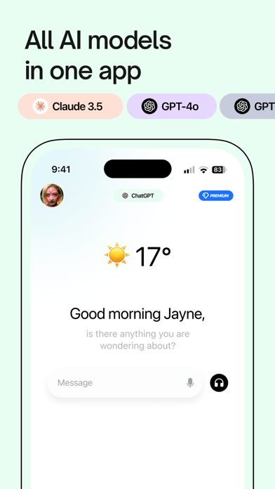 Agichat - AI Chatbot Assistant Screenshot