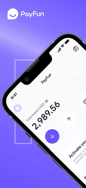 PayFun: Crypto Card & Wallet screenshot 1