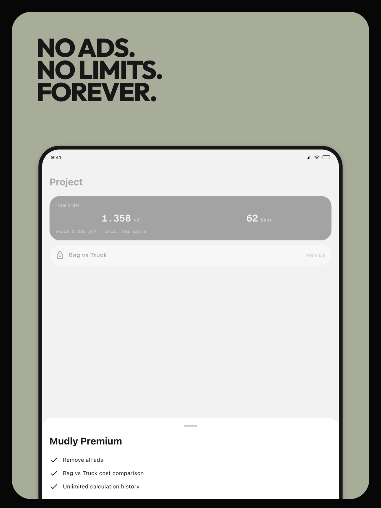 Screenshot 10 of Mudly: Concrete Calculator