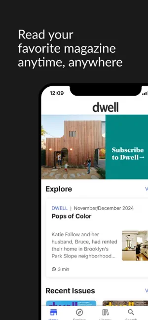 Dwell Magazine screenshot 2