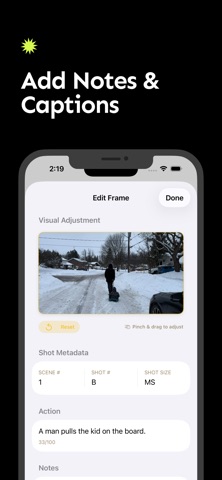 StorySheet screenshot