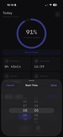 OffClock screenshot