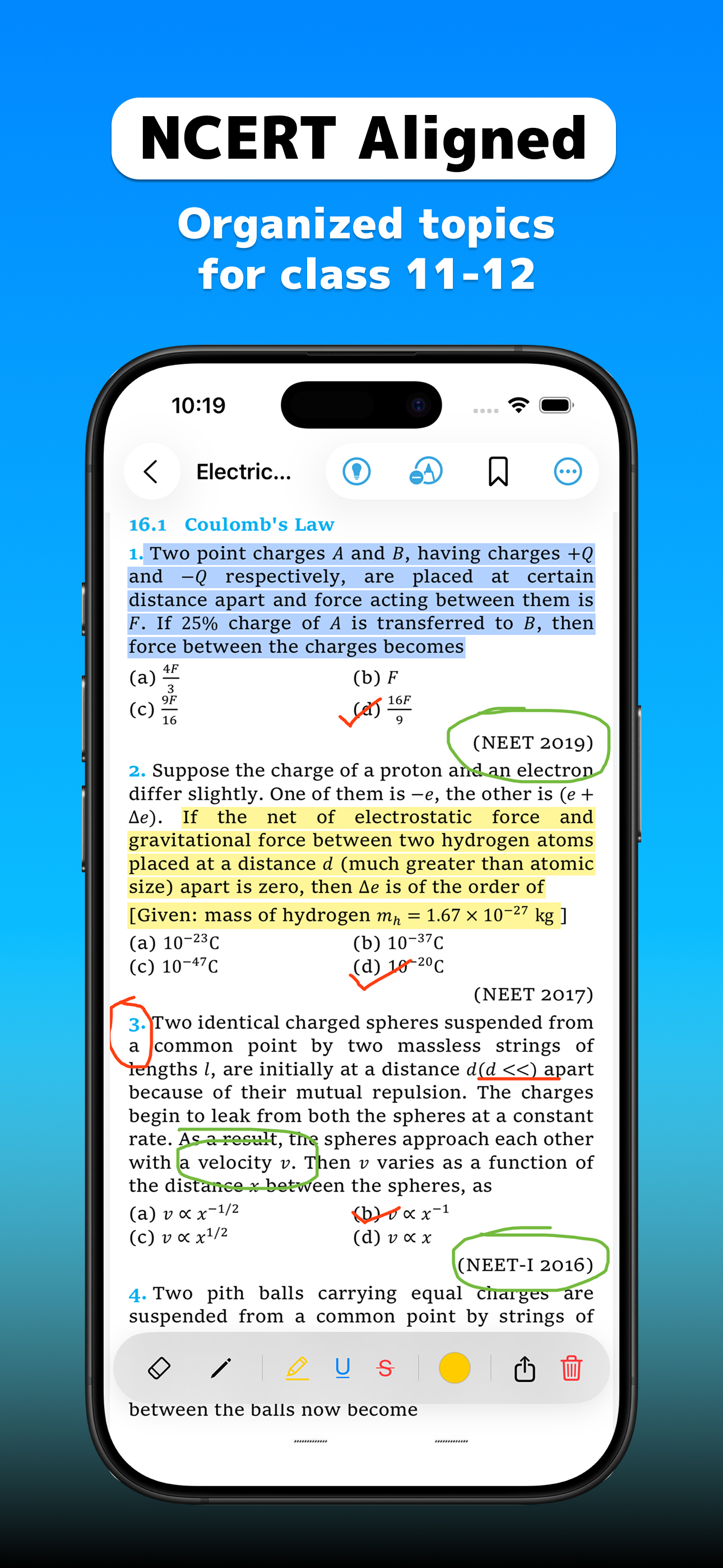 NEET Preparation - Test & PYQs screenshot 9
