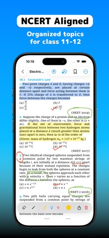 NEET Preparation - Test & PYQs iPhone screenshot