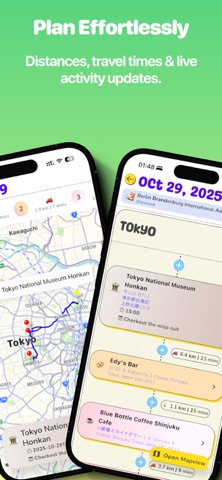 Vuzo – Trip Journal & Planner iPhone screenshot